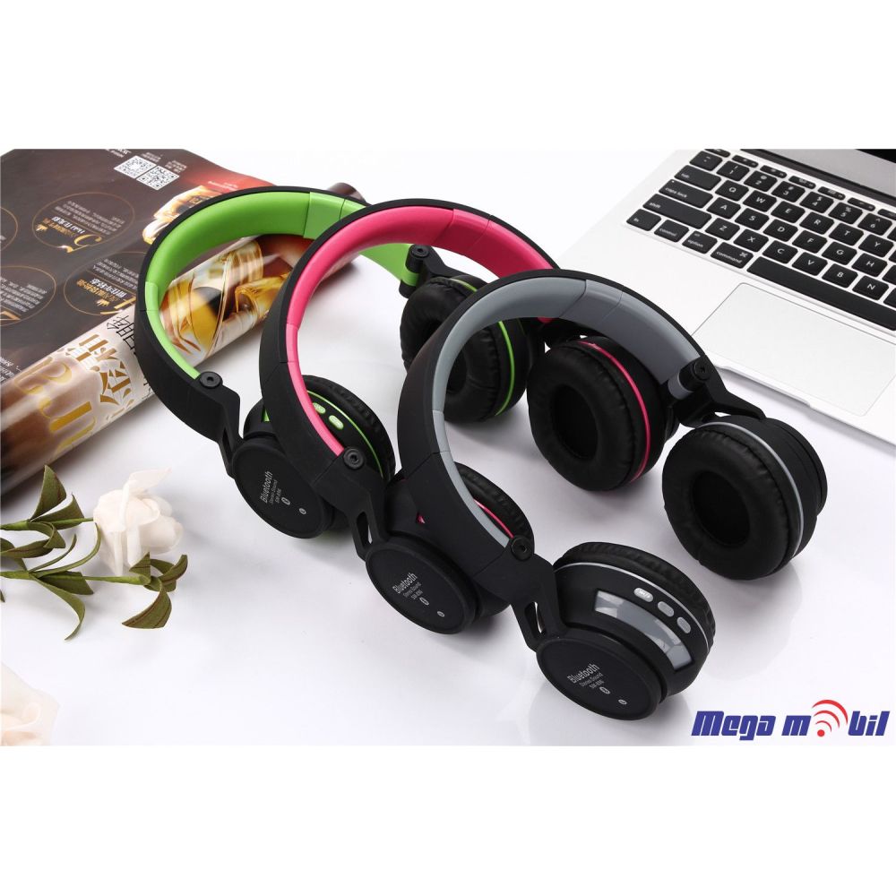 Slusalki Bluetooth SY-BT896 green